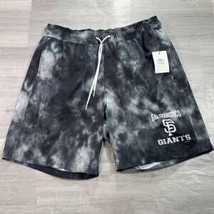 NEW San Francisco Giants Shorts Mens Large Black MLB Baseball GIII Sports‎